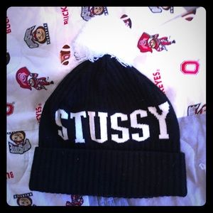 Black Stussy Beanie